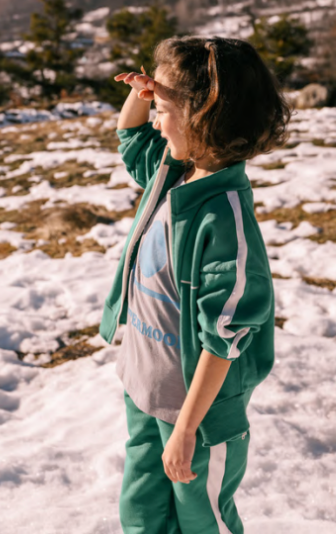 We Are Kids Veste Benjamin Fleece - Green Mountain