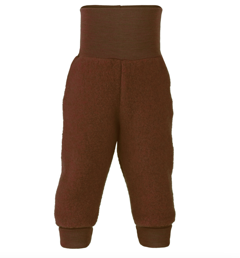 Engel Wool Fleece Baby Pants - Cinnamon
