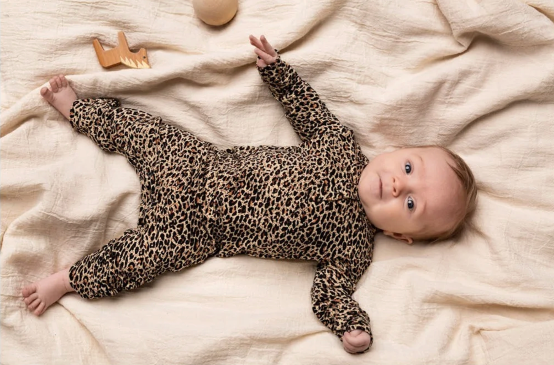 MarMar Copenhagen Leopard Leg Pants - Forest Brown