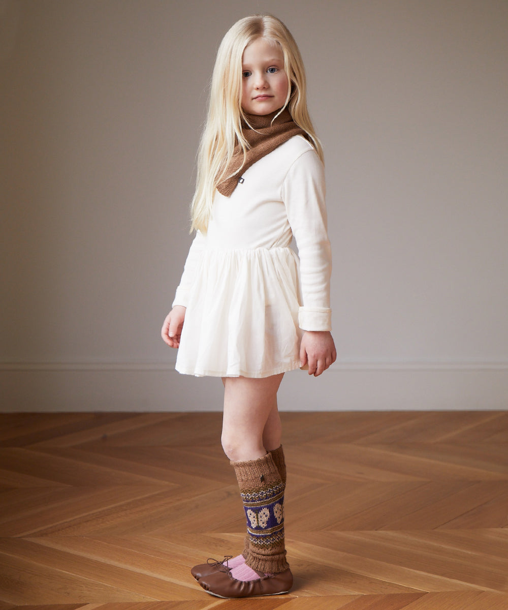 Oeuf Flouncy Bodysuit - Gardenia