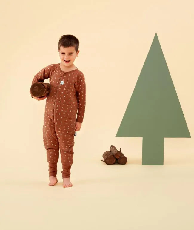 Ergopouch Long Sleeve Sleep Onesies 2.5 TOG - Acorn