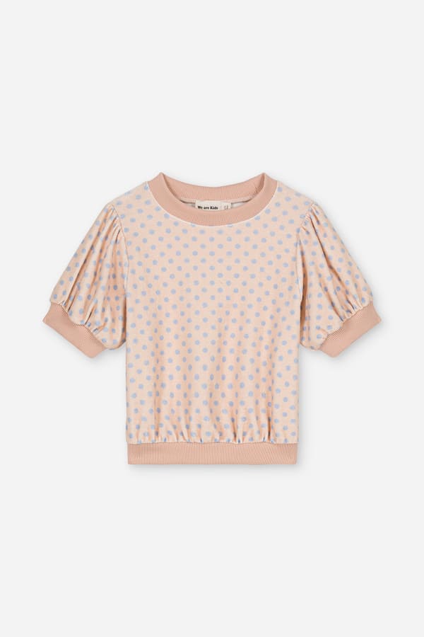 We are Kids Robin Blue Dots Top