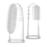Haakaa - Silicone Finger Toothbrush Set 2pcs (Small & Large)
