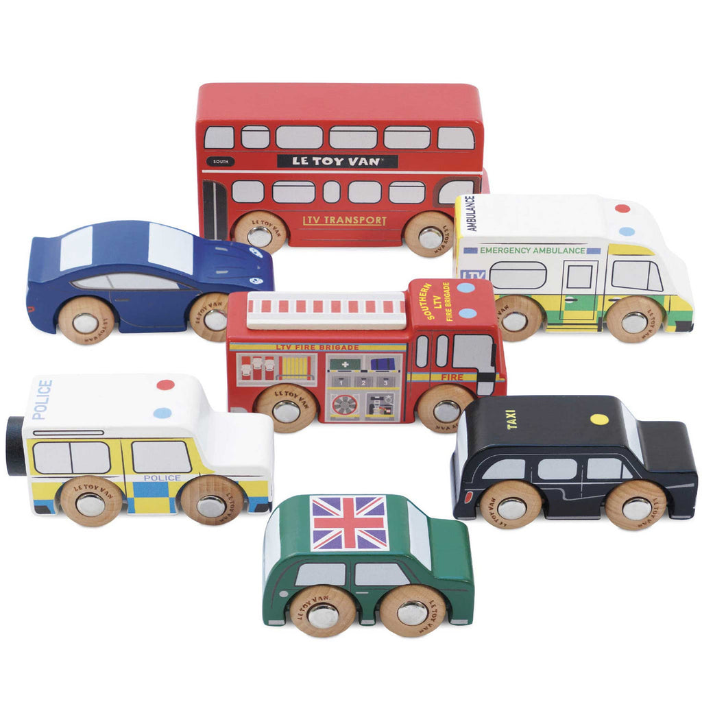 Le Toy Van London Car Set