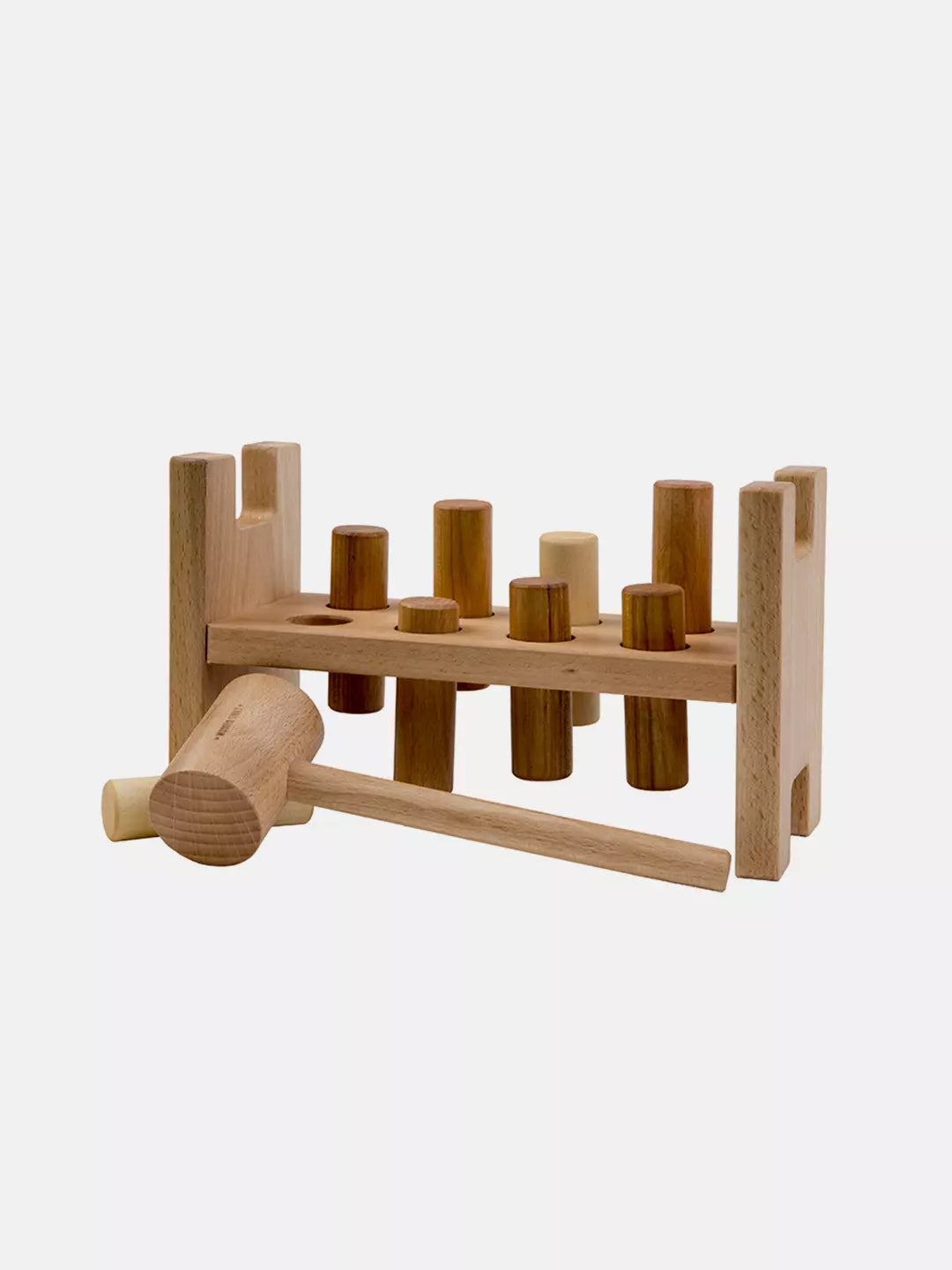 Wooden Story Wooden Natural Pound-A-Peg