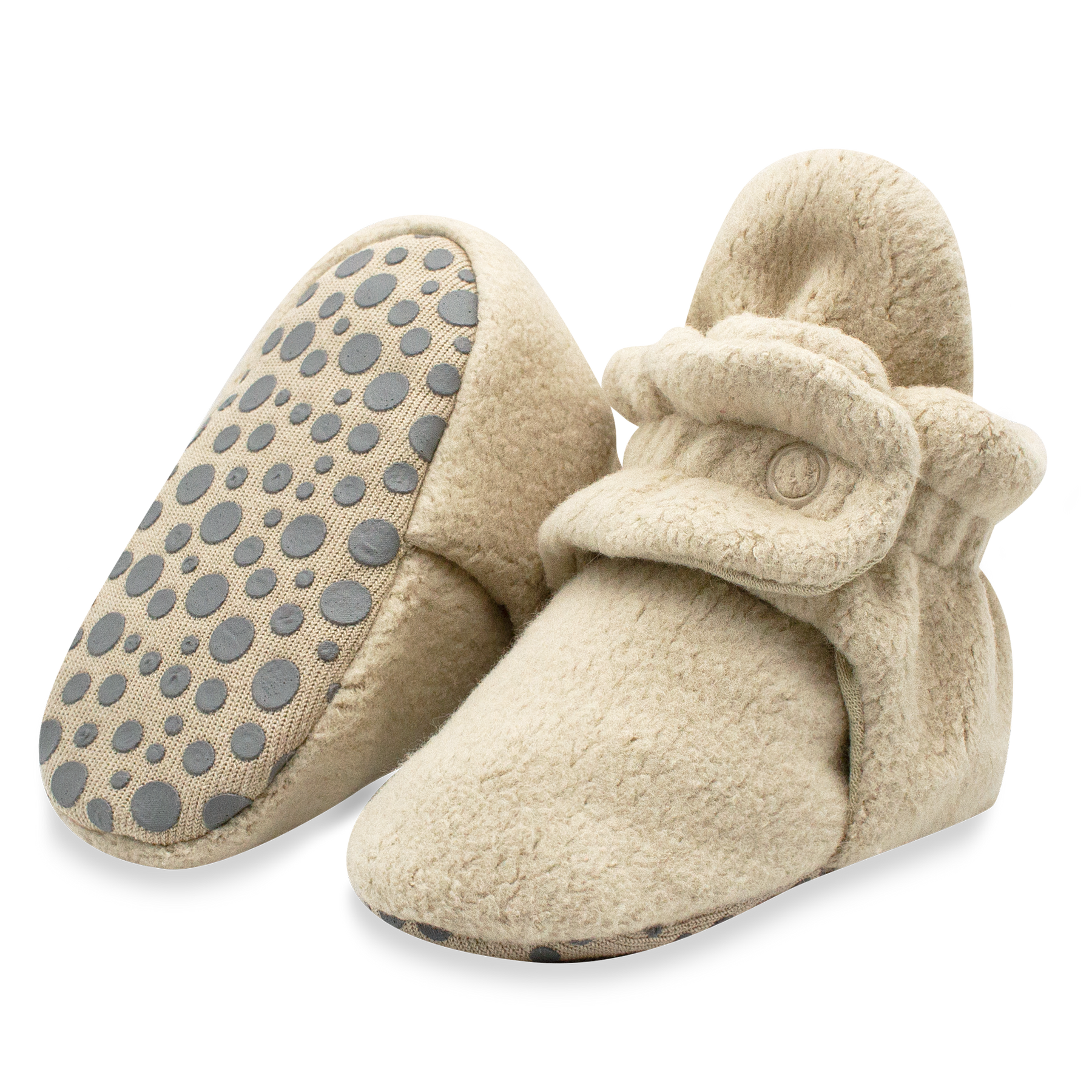 Zutano - Cozie Fleece Gripper Baby Booties