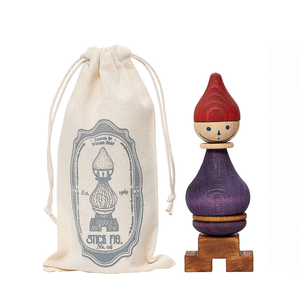 Wooden Story Stacking Toy Stick Fig.