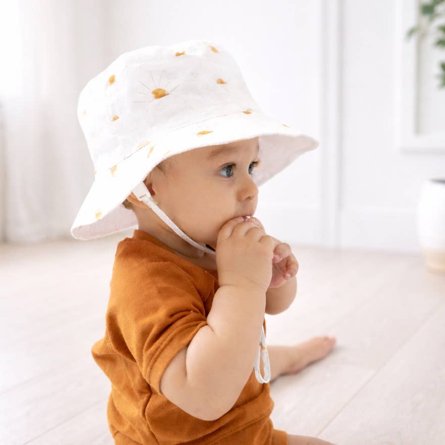 Huggalugs - Sunshine Bucket Hat UPF 50+  Baby & Toddler