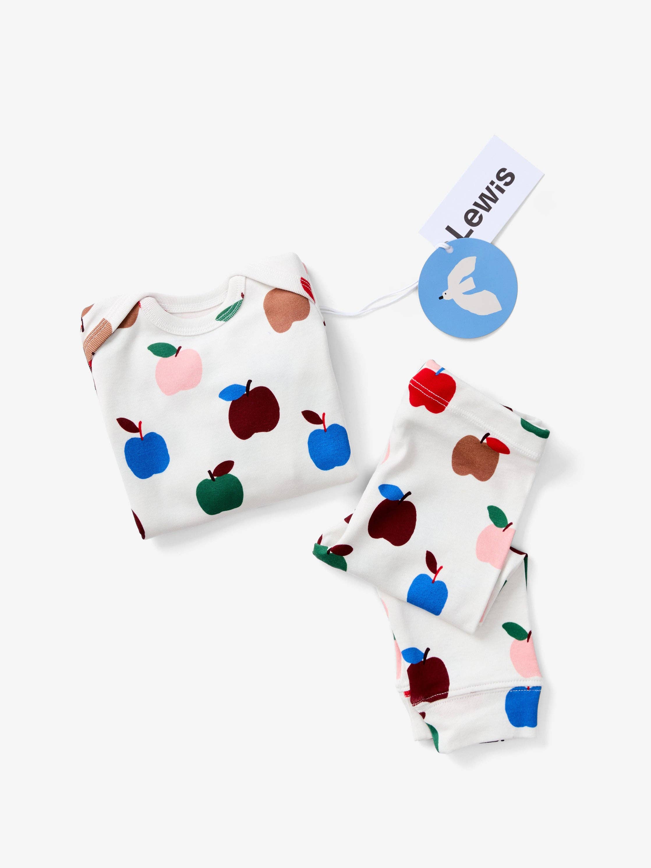 Lewis - Onesie + Pant Set - Apple | Harvest