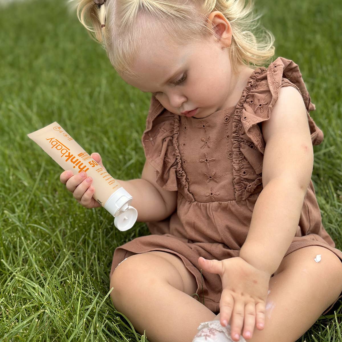 Think - Baby Clear Zinc Sunscreen, Sensitive Skin, SPF 50, 3 oz