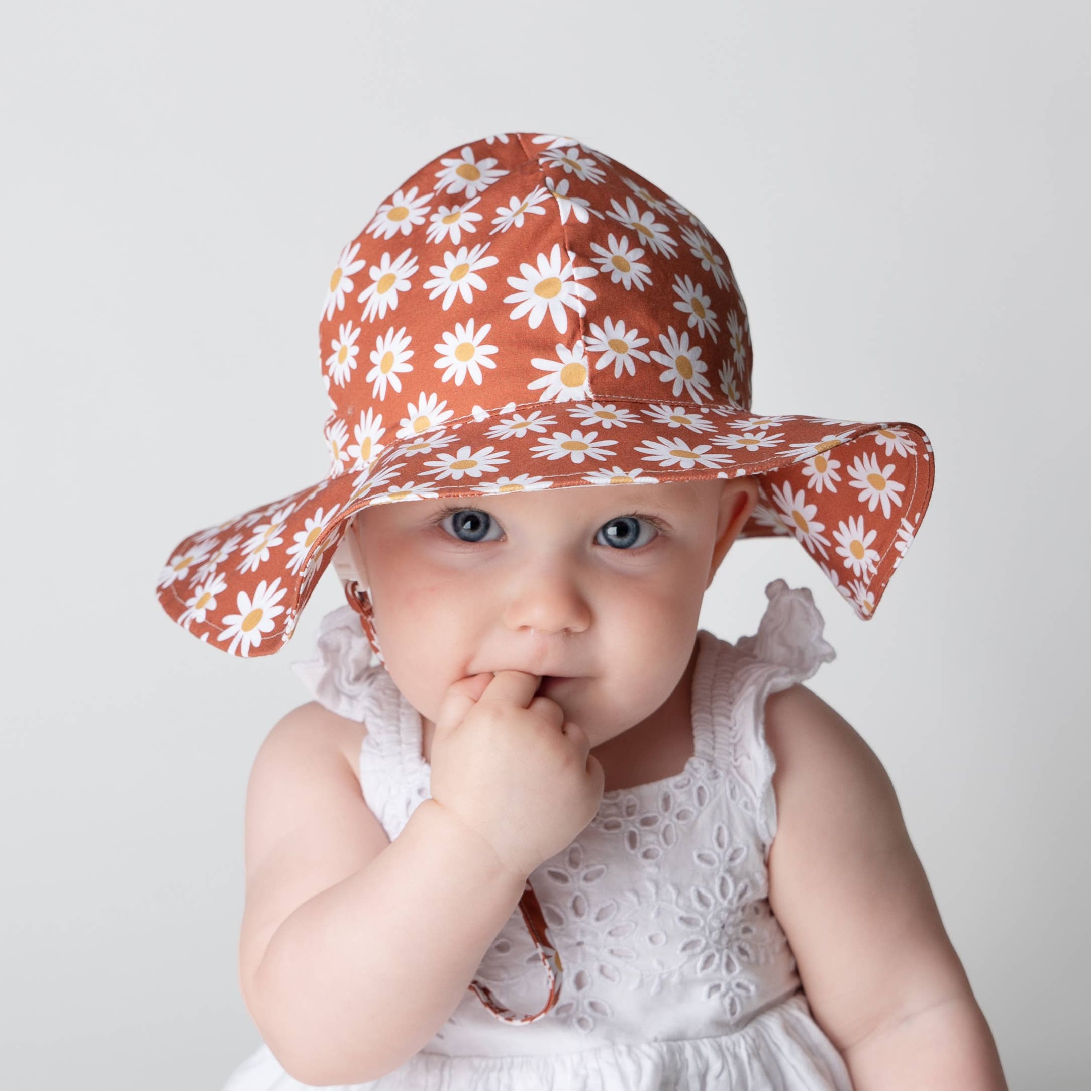 Huggalugs - Ginger Daisy Sunhat UPF 50+ Baby & Toddler