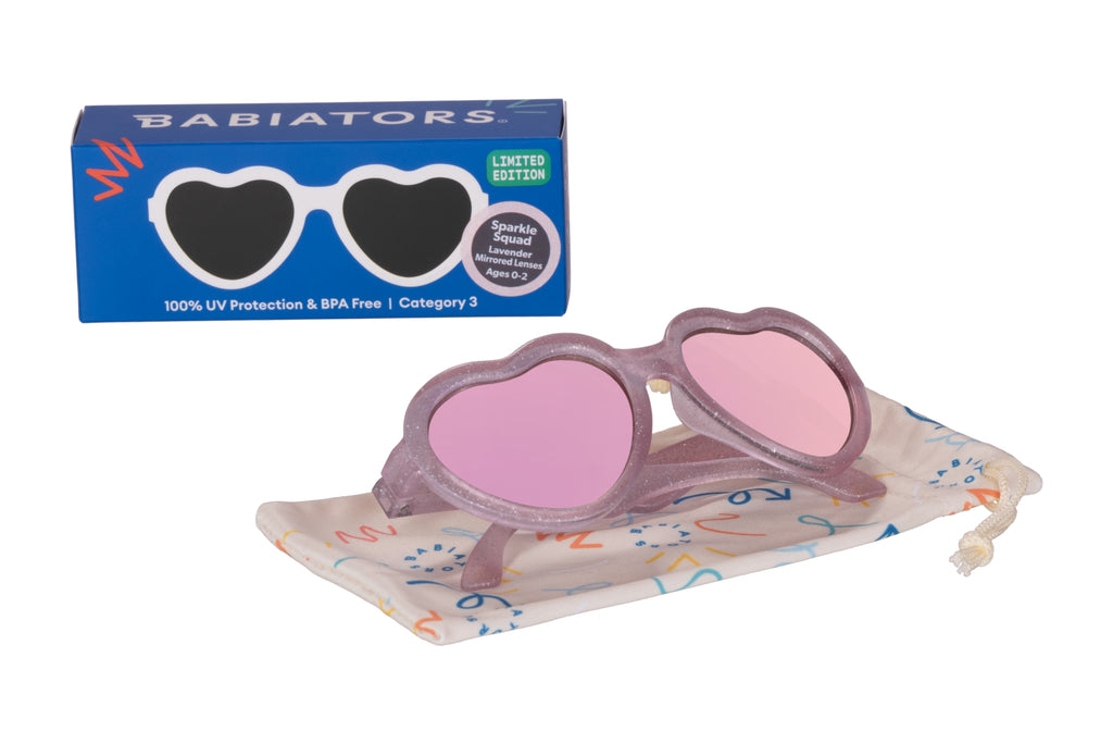 Babiators Original Hearts Baby Sunglasses - Sparkle Squad