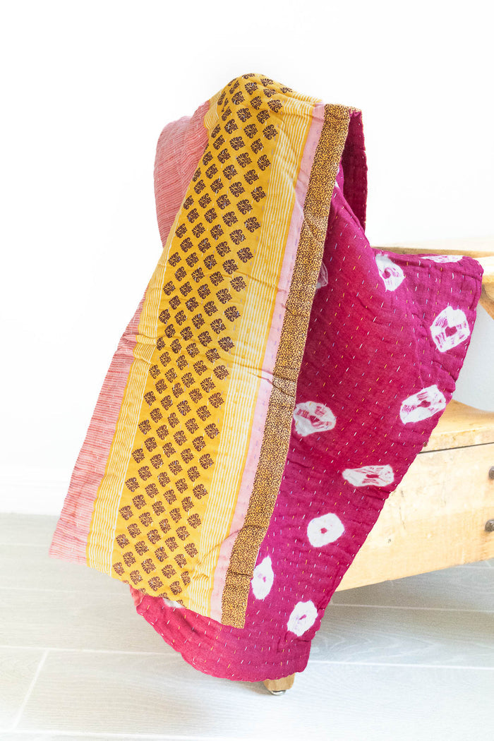 Dignify Kantha Mini Blanket