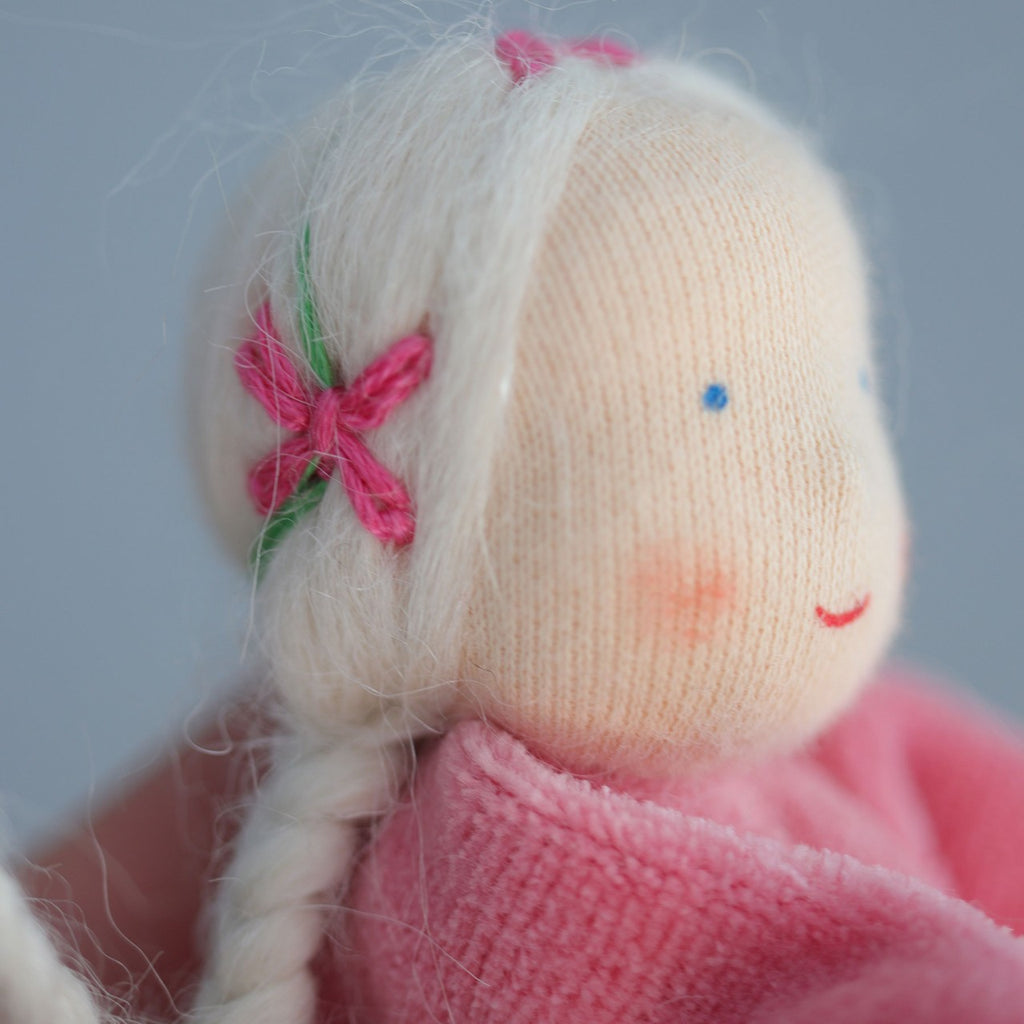 Grimm's Small Rose Lavender Scented Doll