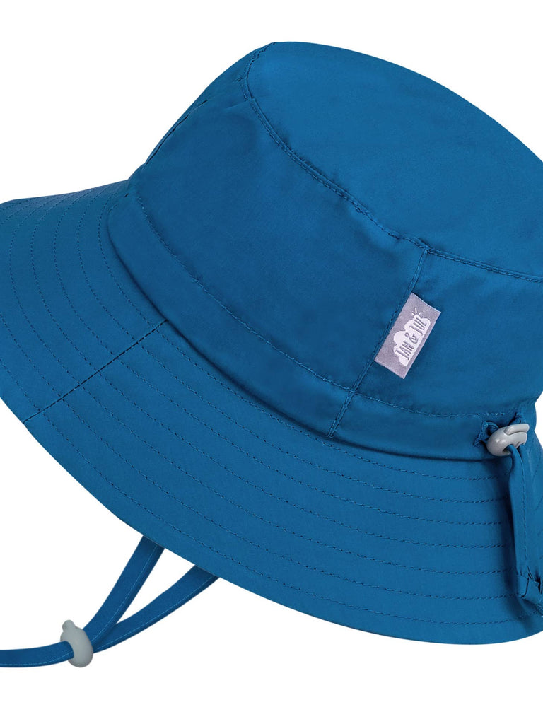 Jan & Jul Cotton Bucket Hat - Atlantic Blue