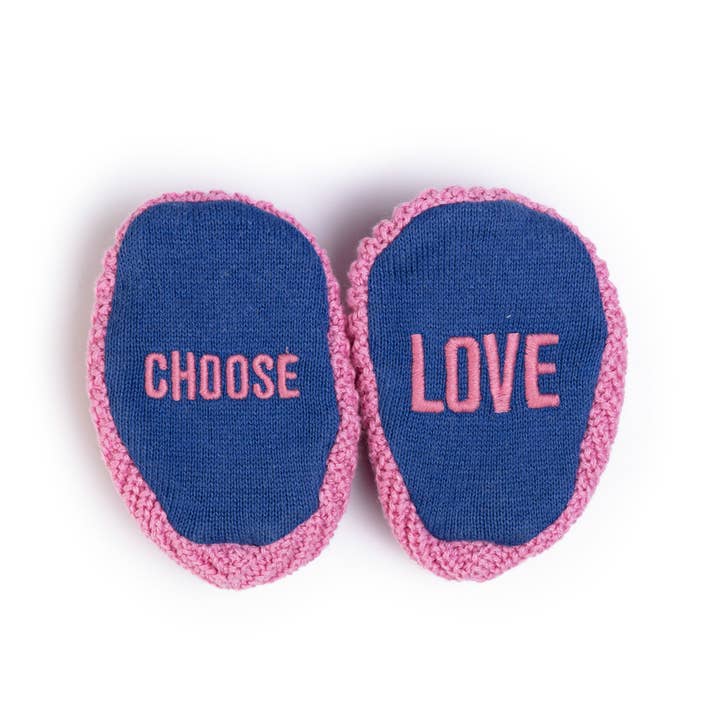 Sophie Home Cotton Knit Baby Slipper Socks