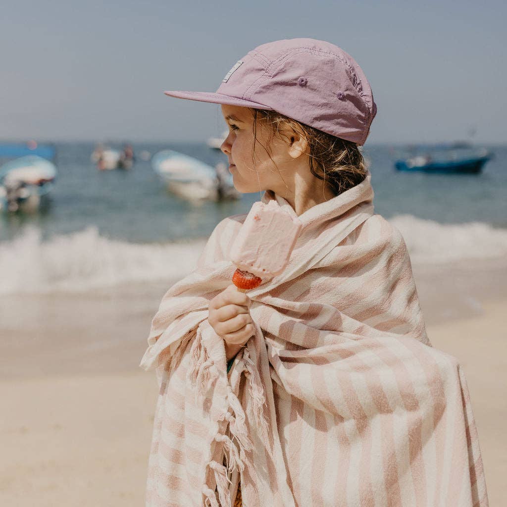 HEY AUGUST CO - Five-Panel Cap in Lavender