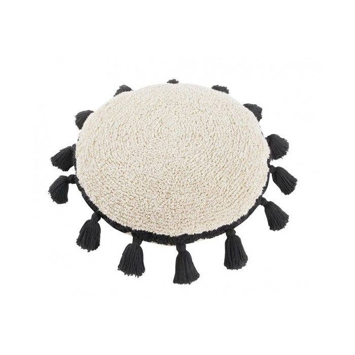 Lorena Canals Cushion Circle Black