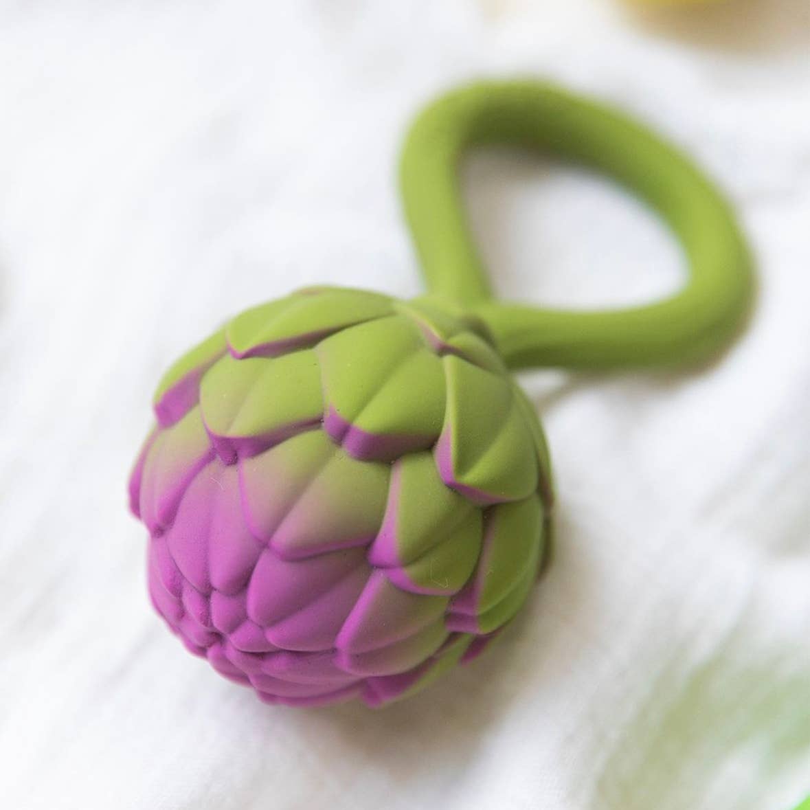 Oli & Carol Artichoke Rattle Toy