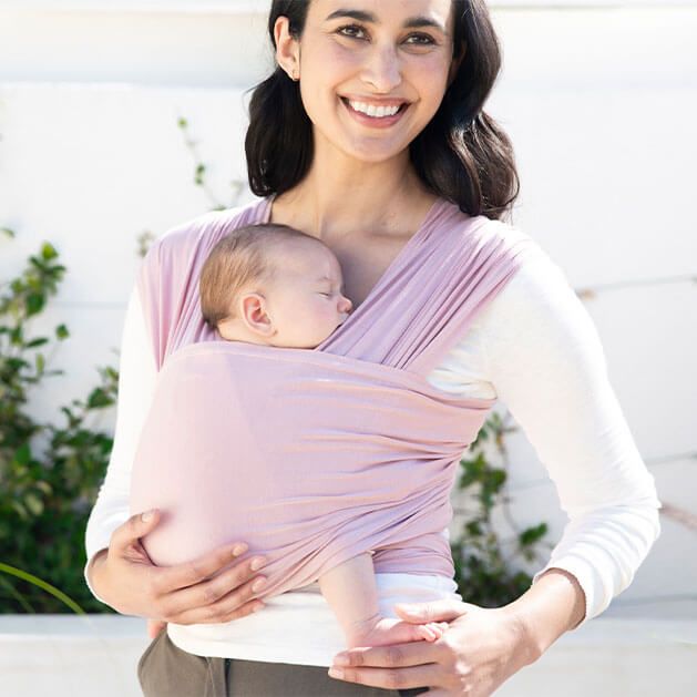 Ergobaby Aura Baby Wrap - Blush Pink