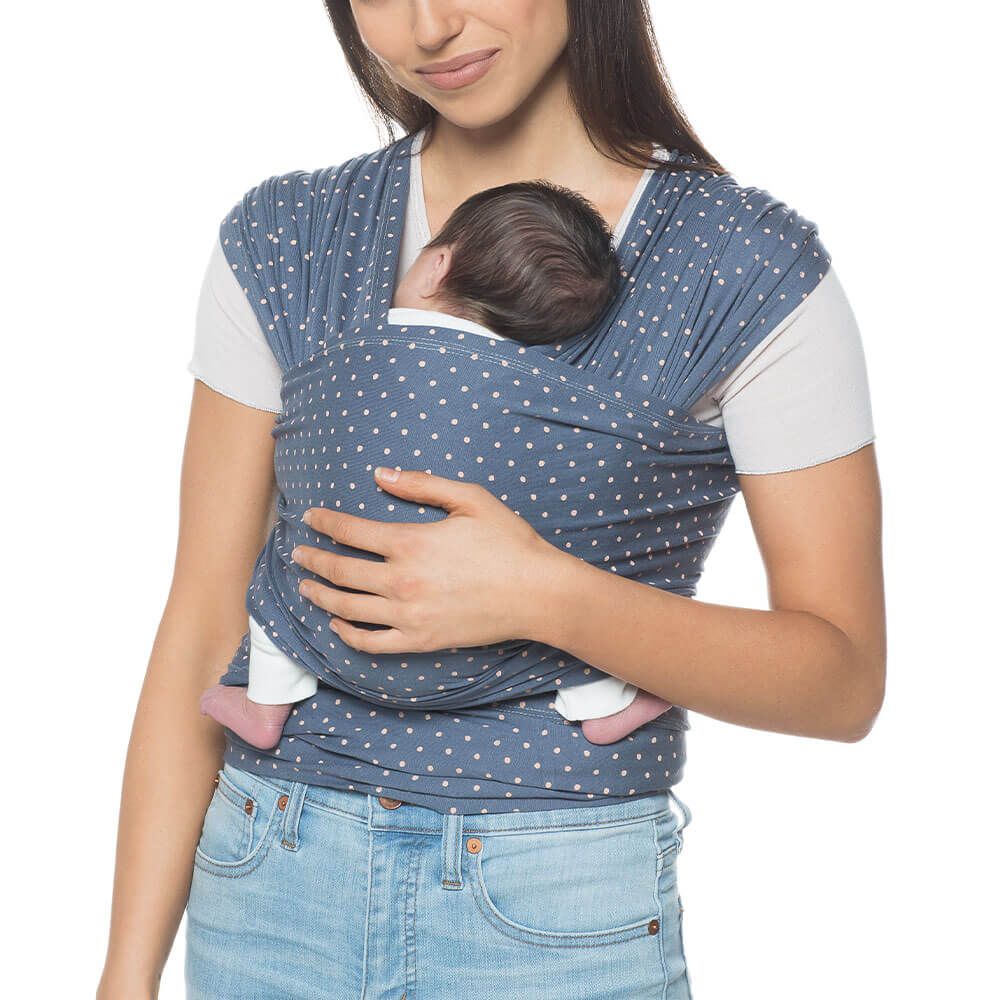 Ergobaby Aura Baby Wrap Coral Dots The Wild