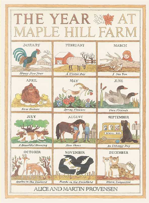 Simon & Schuster - Year at Maple Hill Farm by Alice Provensen
