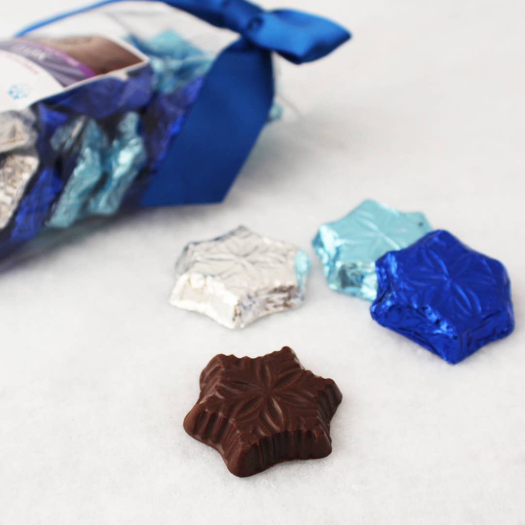 Vermont Nut Free Chocolates - Solid Chocolate Snowflakes