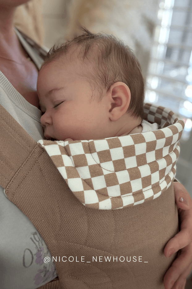 Solly Baby - Almondine Chequer Buckle Carrier