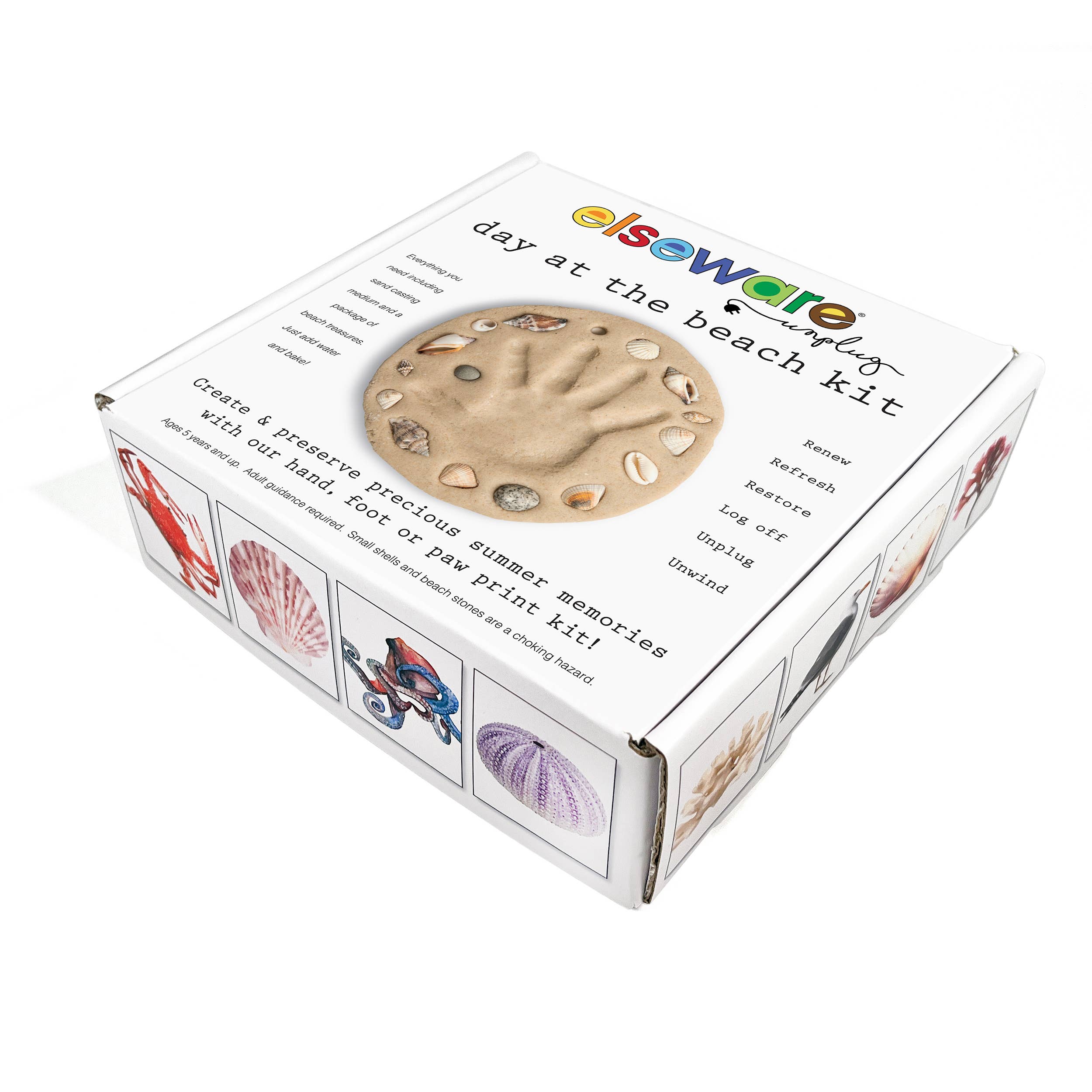 elseware unplug - Hand & Footprint Keepsake Craft