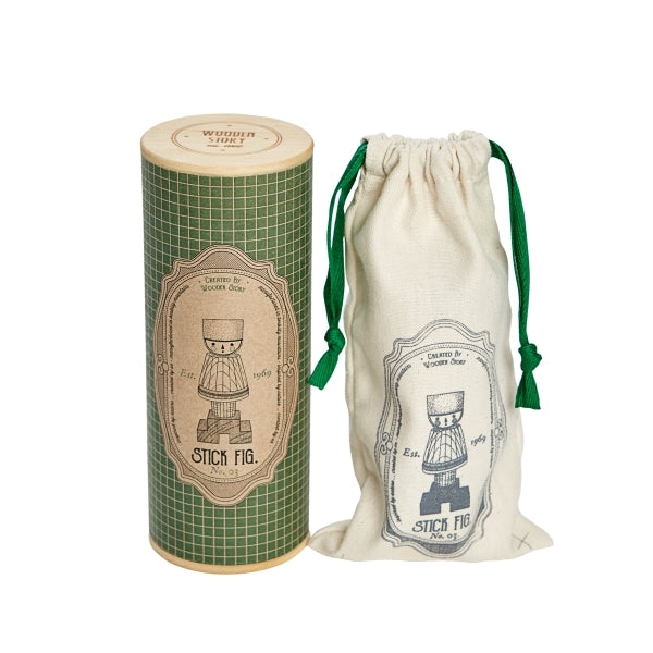 Wooden Story Stacking Toy Stick Fig.