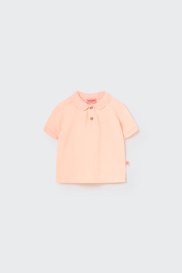 My Little Cozmo Geri Polo Shirt - Neon Coral