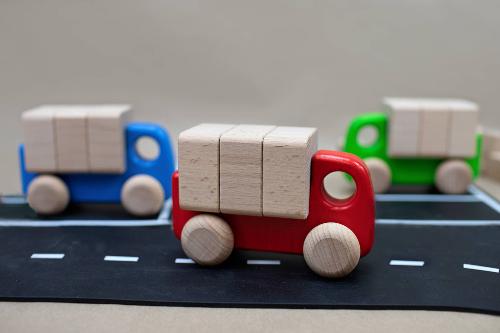 Little Poland Gallery - BAJO Car with Blocks