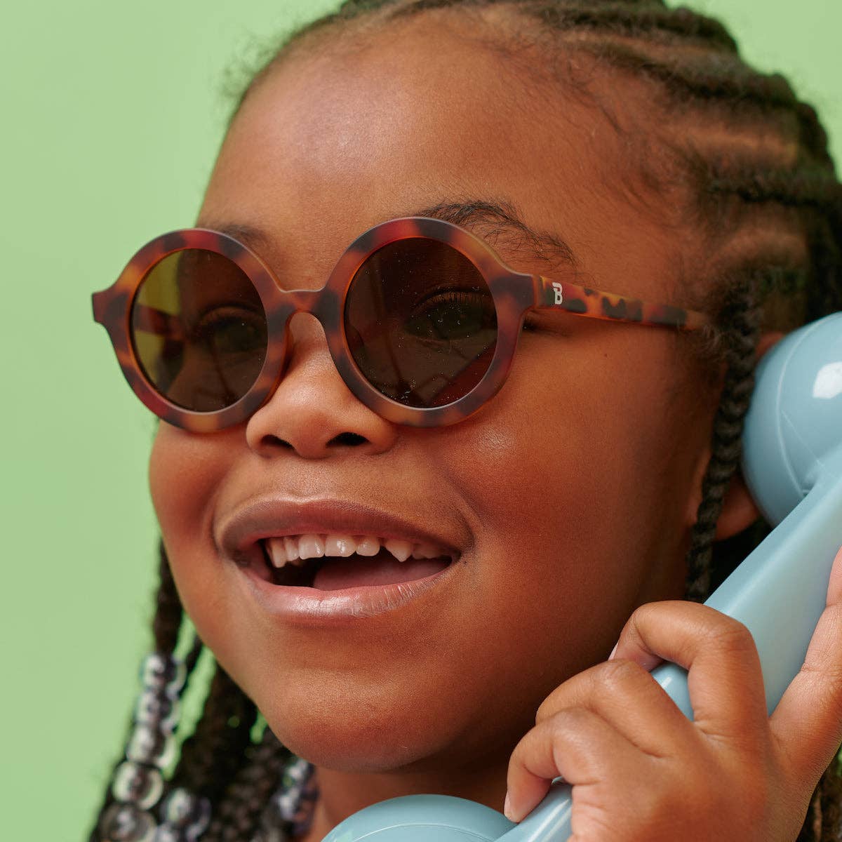 Babiators - Classic Tortoise Euro Round Kids and Baby Sunglasses