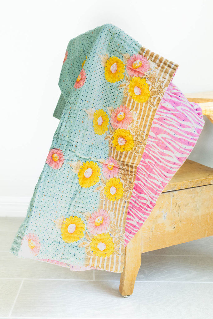 Dignify Kantha Mini Blanket
