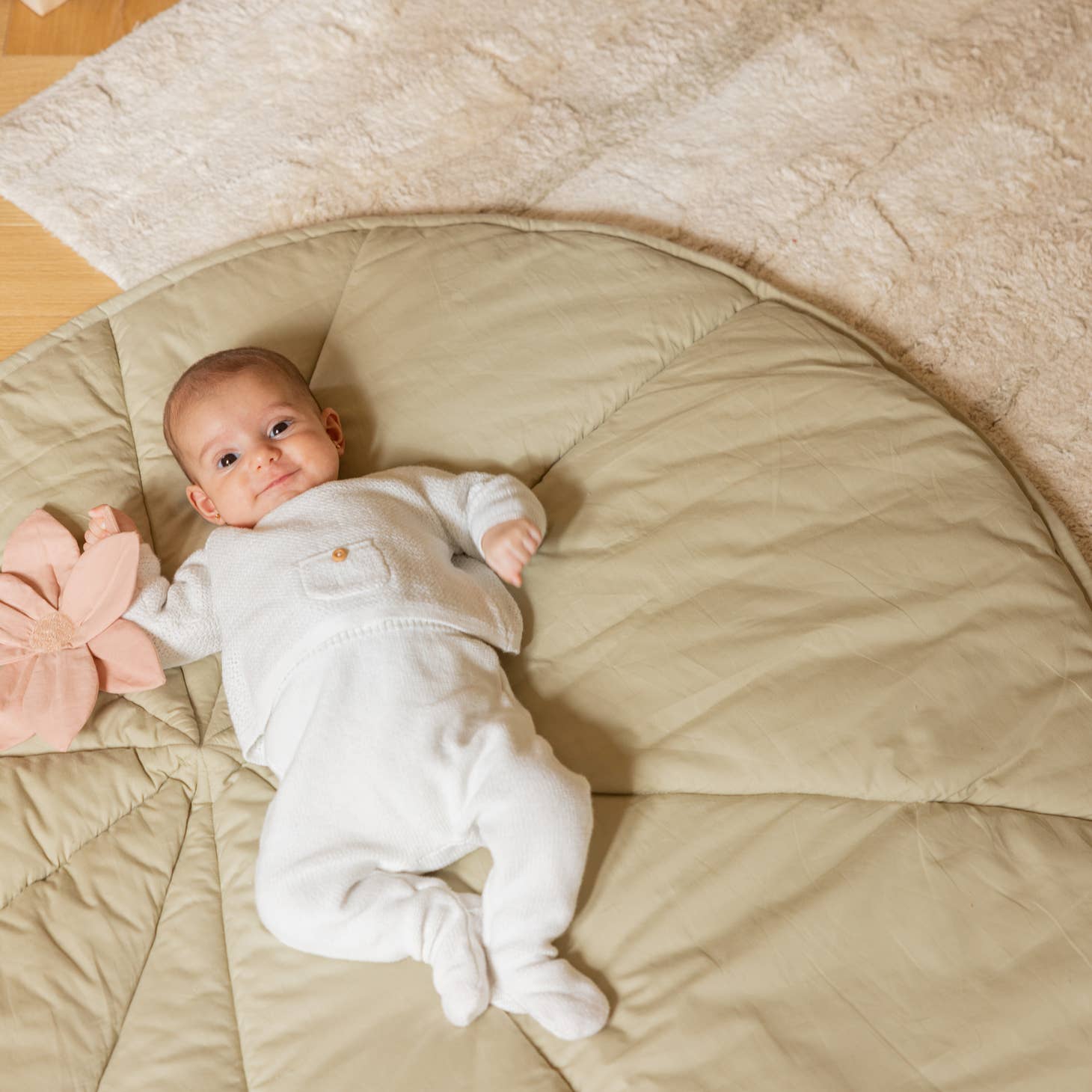 Lorena Playmat Water Lily Olive