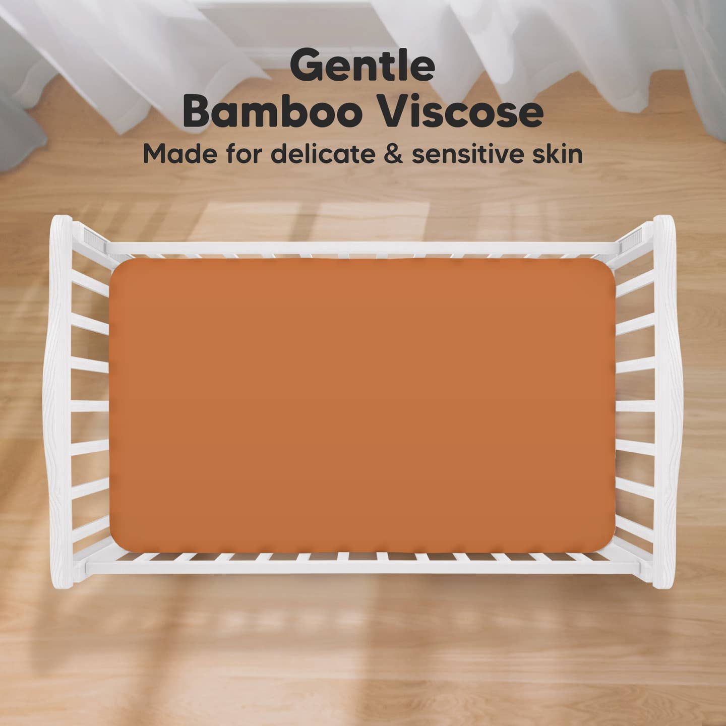 KeaBabies 2-Pack Isla Fitted Crib Sheet