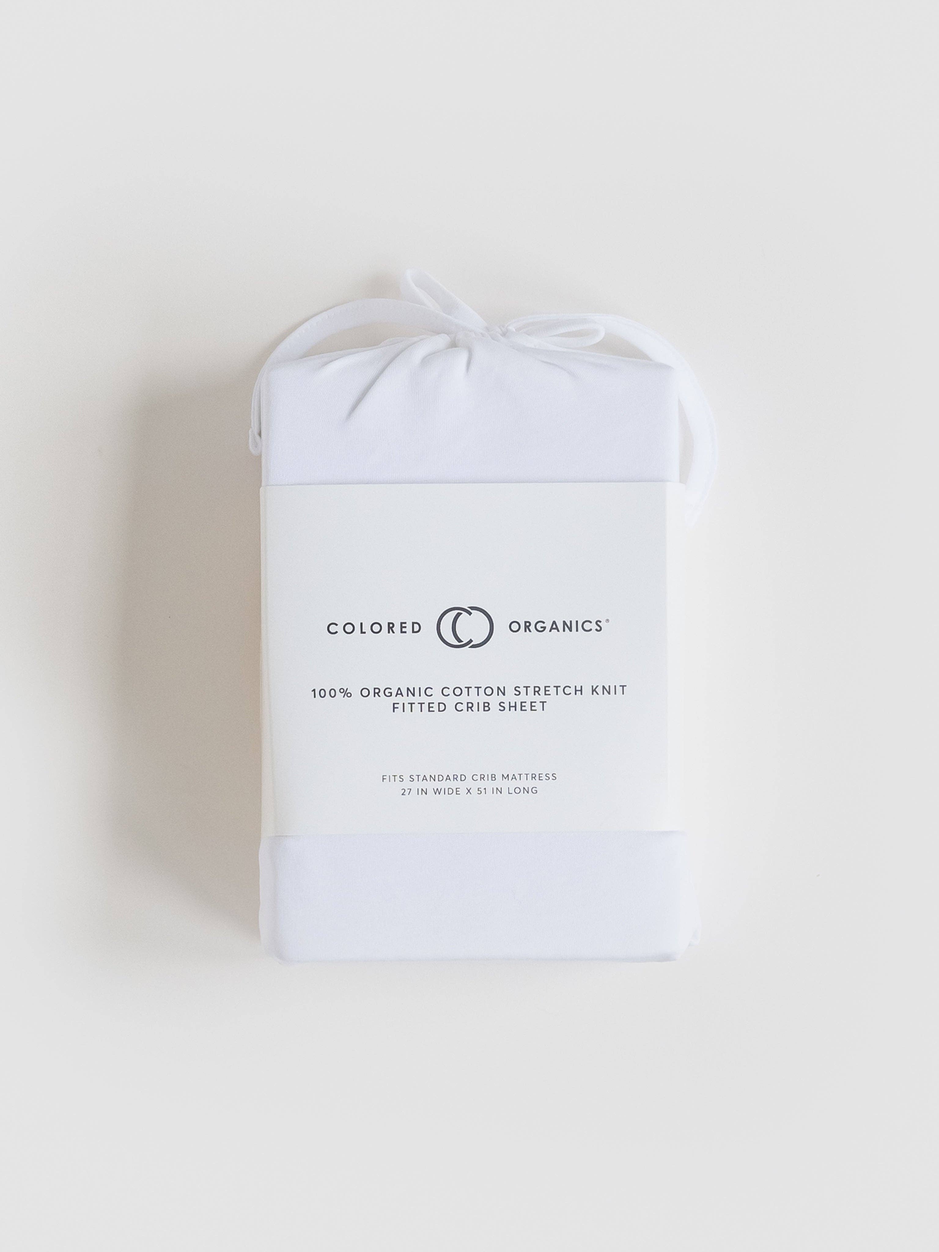 Colored Organics - Fitted Crib Sheet - Ivory