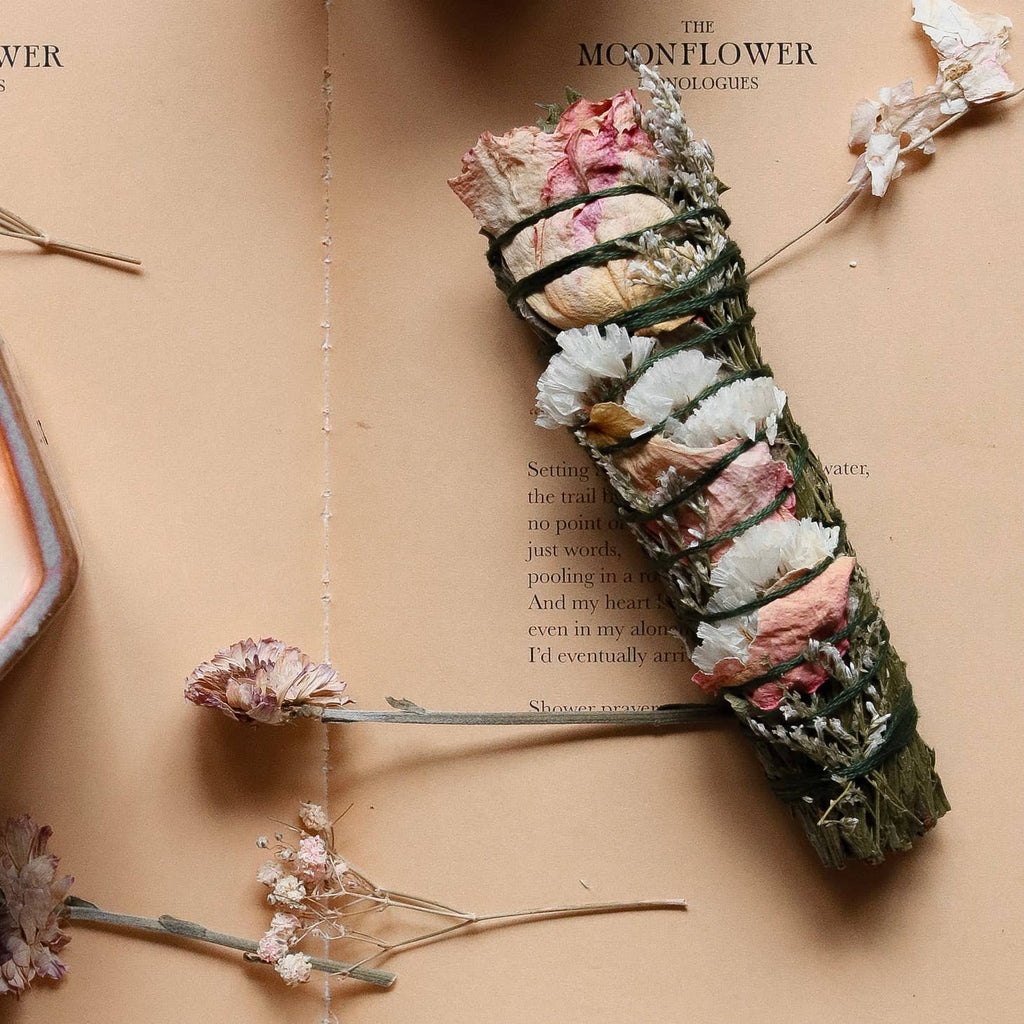 Among the Flowers Floral Smudge Wands
