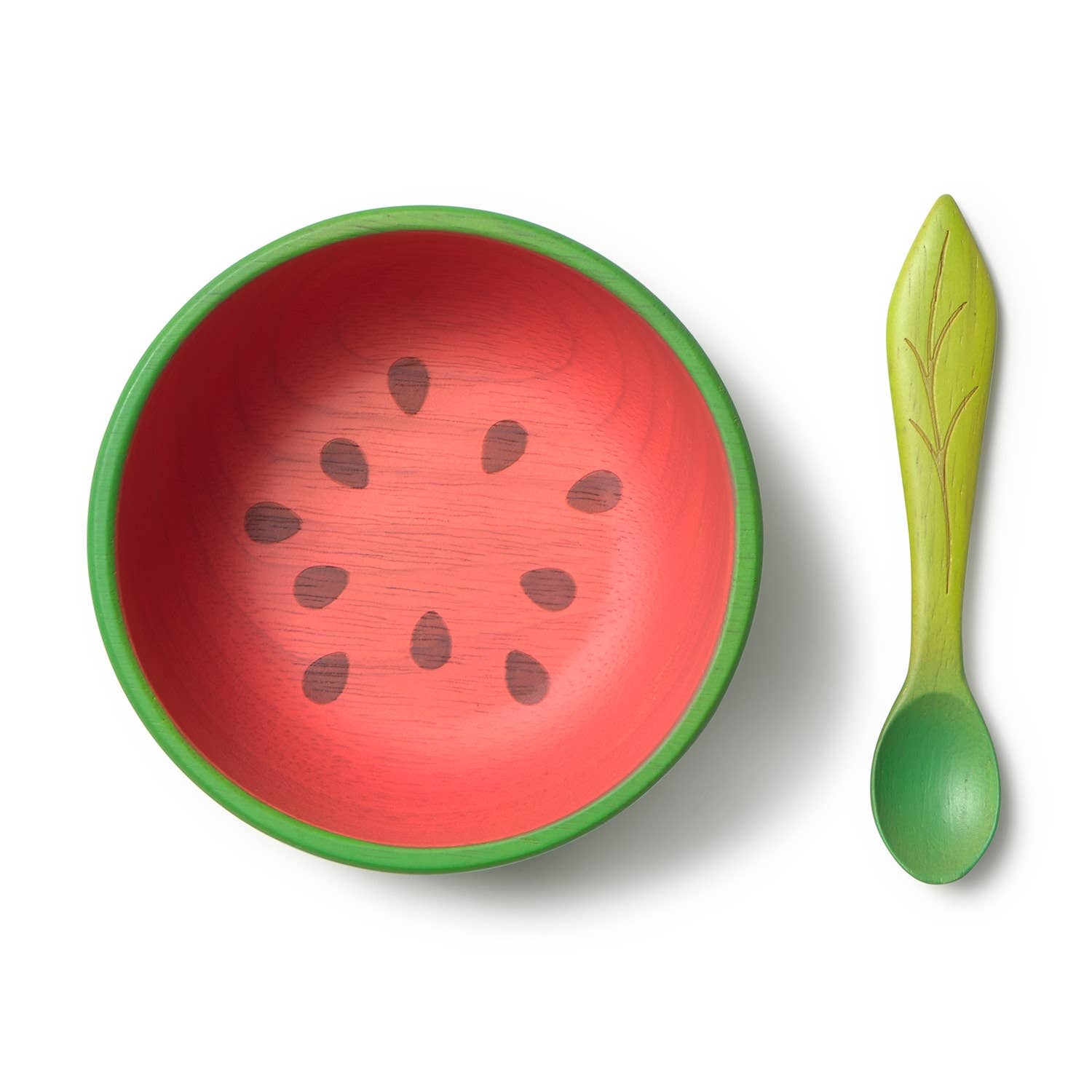 Oli & Carol - Wally the Watermelon Bowl & Spoon Set