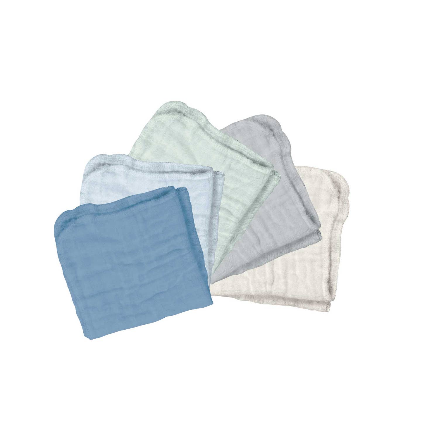 Green Sprouts Muslin Cloths - Blueberry