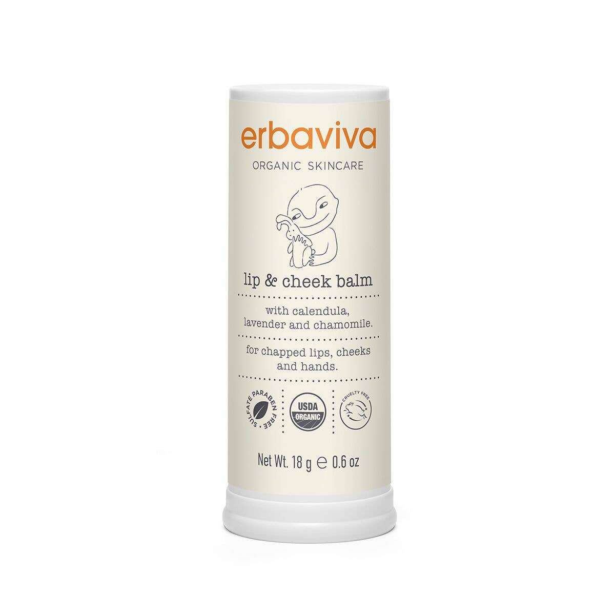 Erbaviva - Lip and Cheek Balm