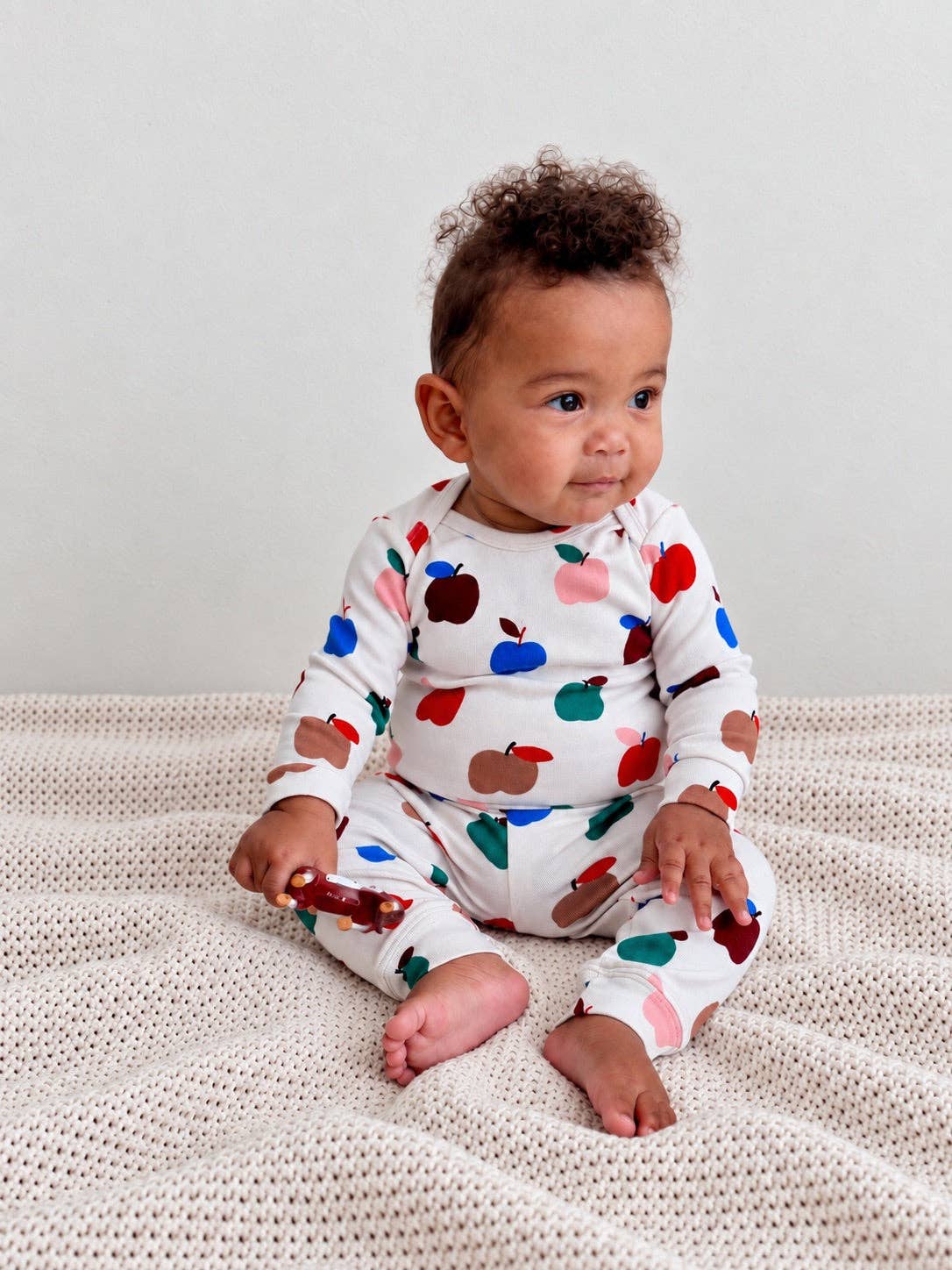 Lewis - Onesie + Pant Set - Apple | Harvest