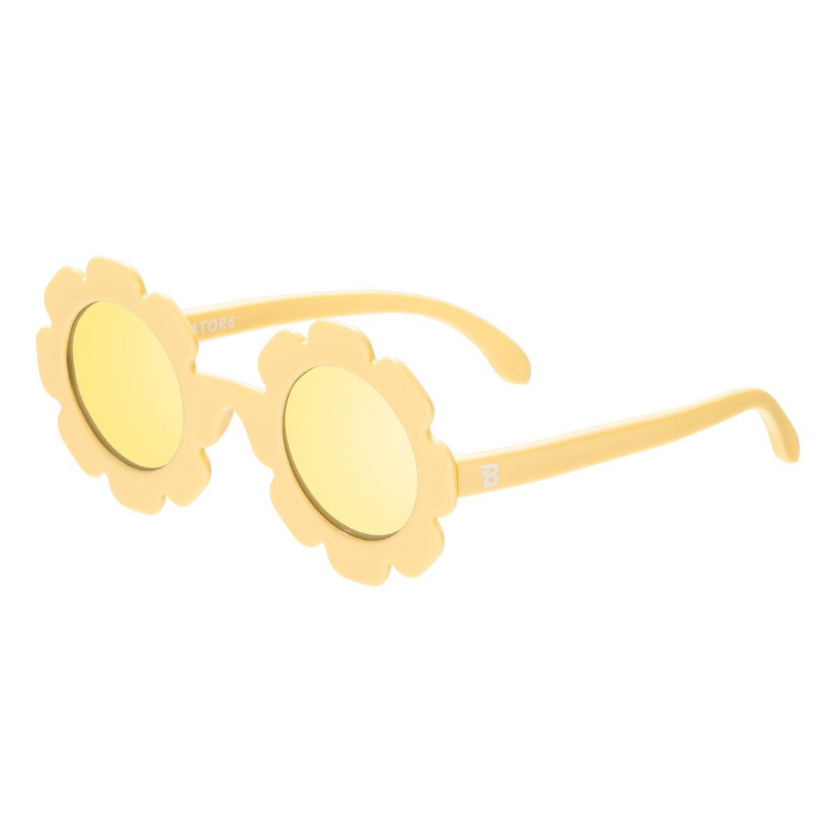 Babiators - Sun Ray Flower With Yellow Polarized Mirrored Lenses