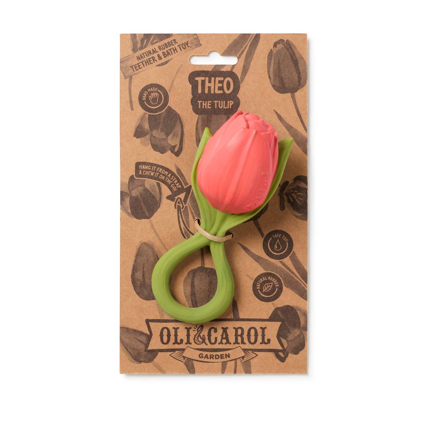 Oli & Carol Theo the Tulip Teether