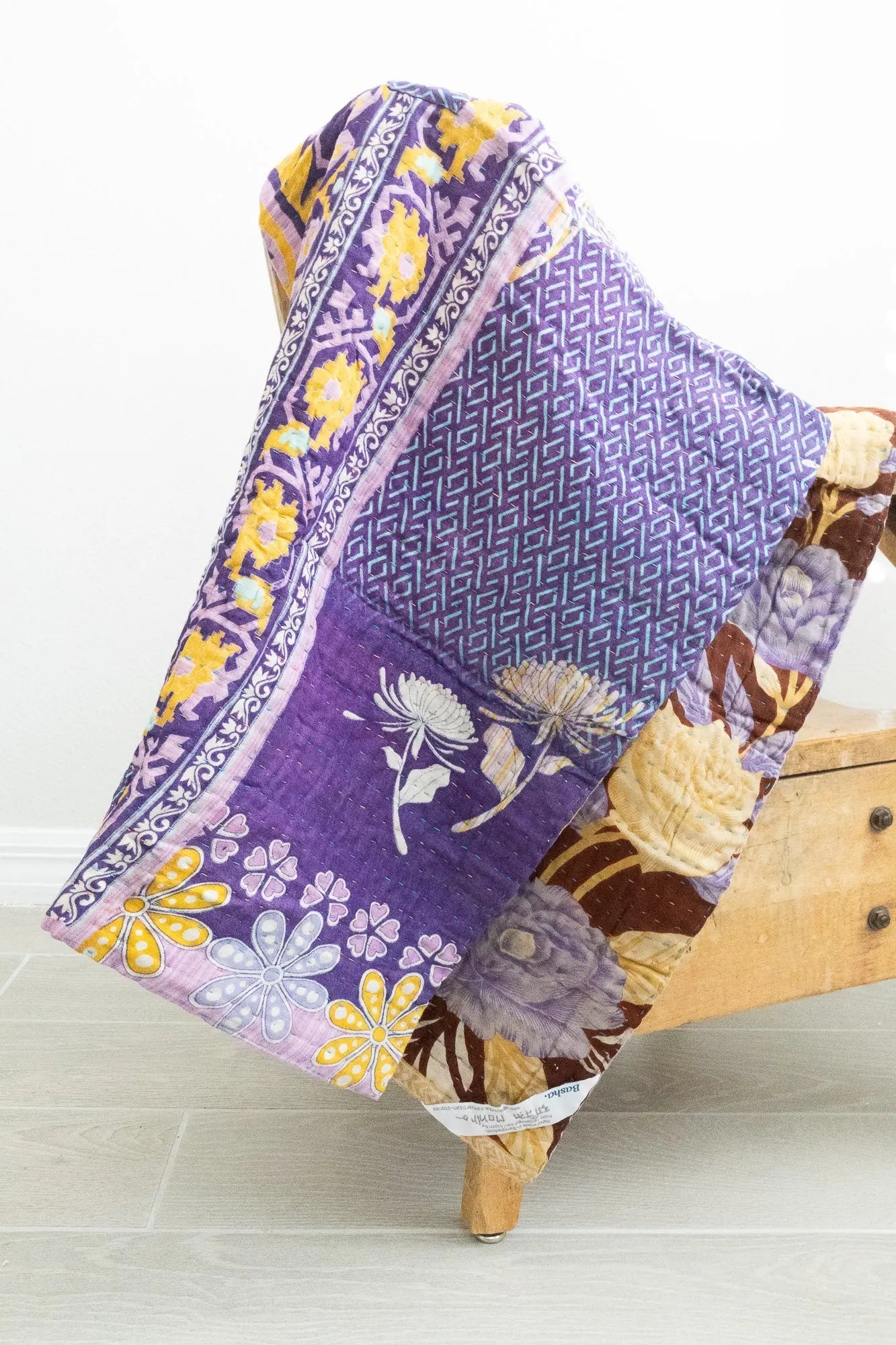 Dignify - Miracle No. 2-  Kantha Baby Blanket