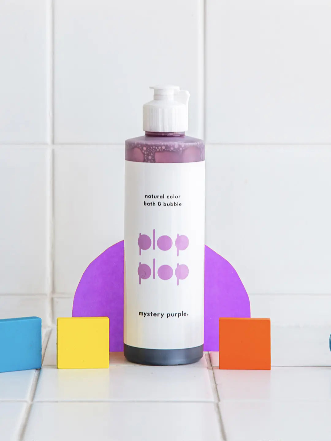 Plop Plop Natural Color Bubble Bath – Mystery Purple