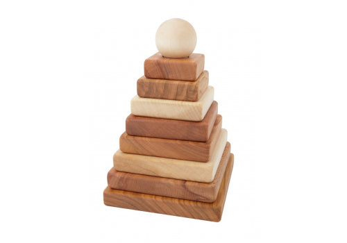 Wooden Story Wooden Natural Pyramid