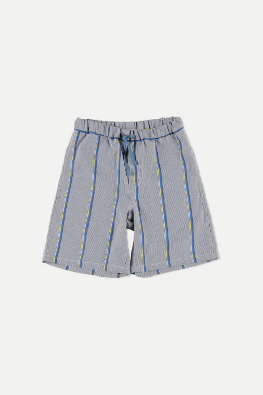 My Little Cozmo Keanuk Denim Stripe Bermuda Shorts