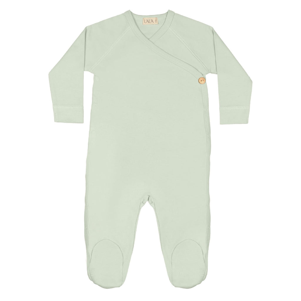 Uaua Kimono Footie with Button - Pisacho