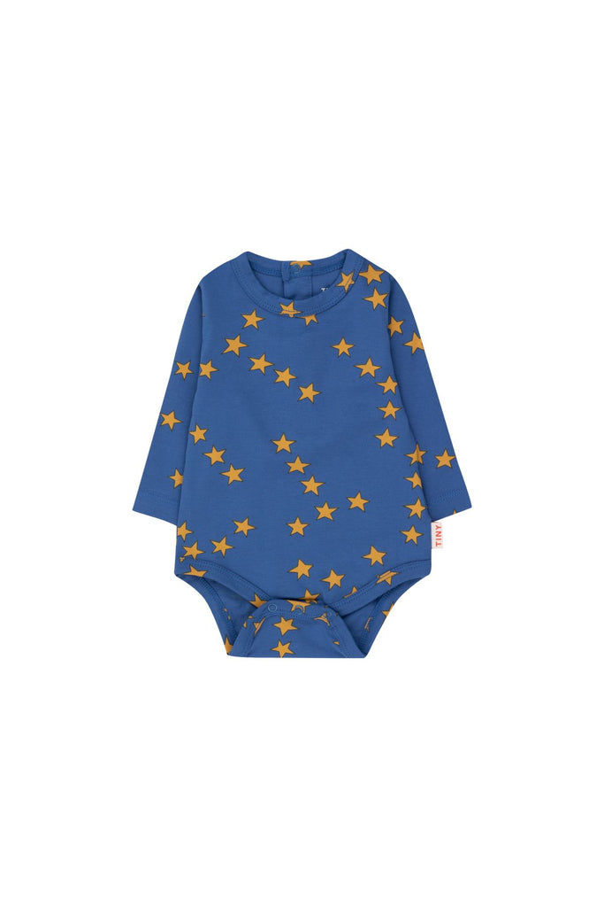 Tiny Cottons Tiny Stars Baby Body -  Cobalt Blue